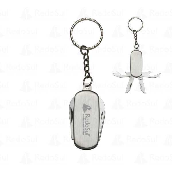 Chaveiro Canivete Personalizado com 4 Funções Chaveiro Canivete Personalizado com 4 Funções